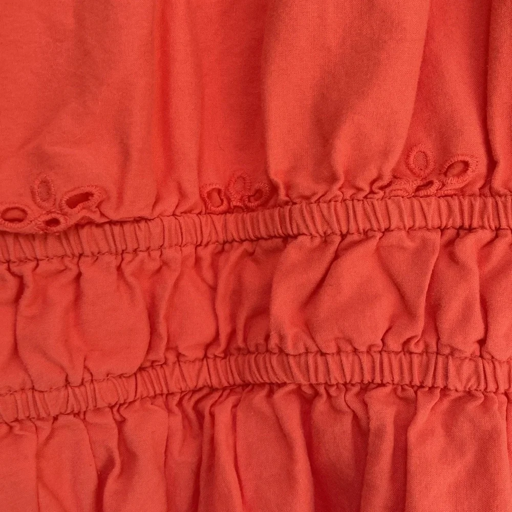 Universal Thread cotton eyelet long-sleeve orange dress XL - Picture 7 of 12